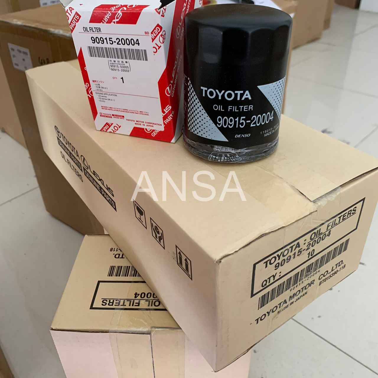 Hot Selling Oil Filter Auto Engine Systems OEM 90915-20004 For TOYOTA CAMRY Estate