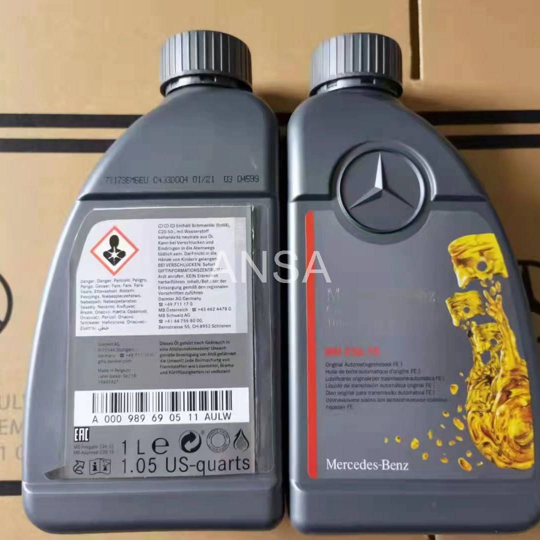 Original Mercedes Transmission Fluid Blue ATF 236.15 FE 000989690511